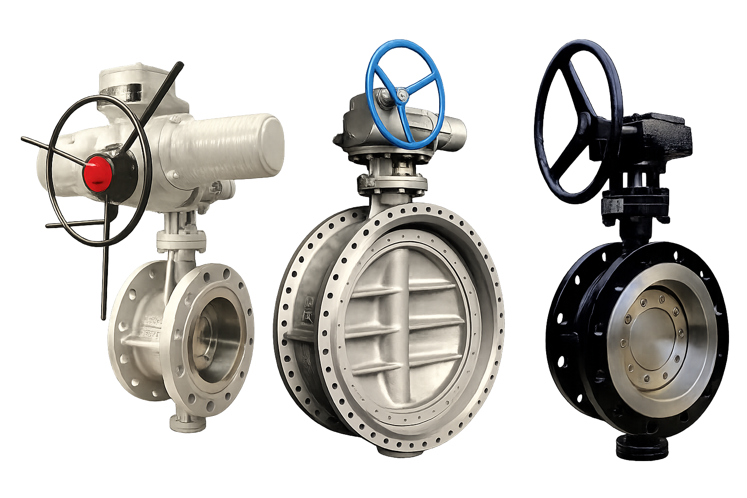 Flanged triple offset butterfly valve product photo