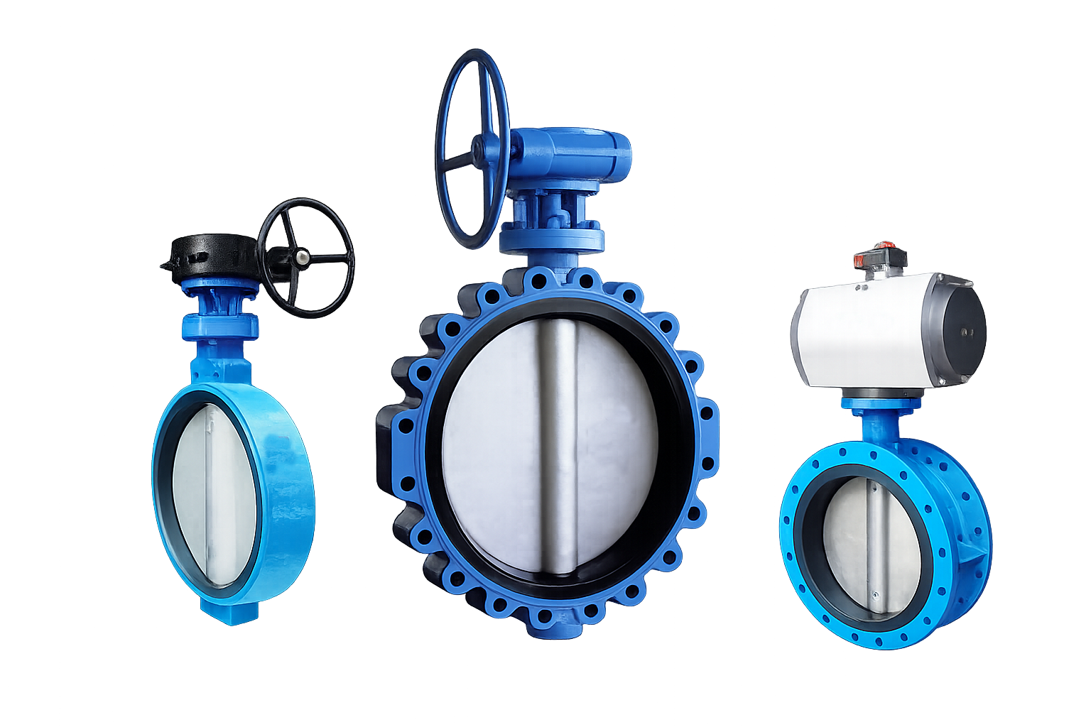 Soft sealing concentric butterfly valve product photo