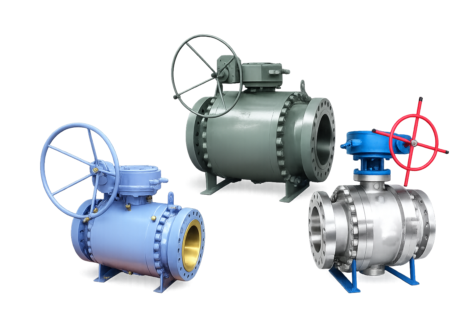 Trunnion forged steel ball valve product photo