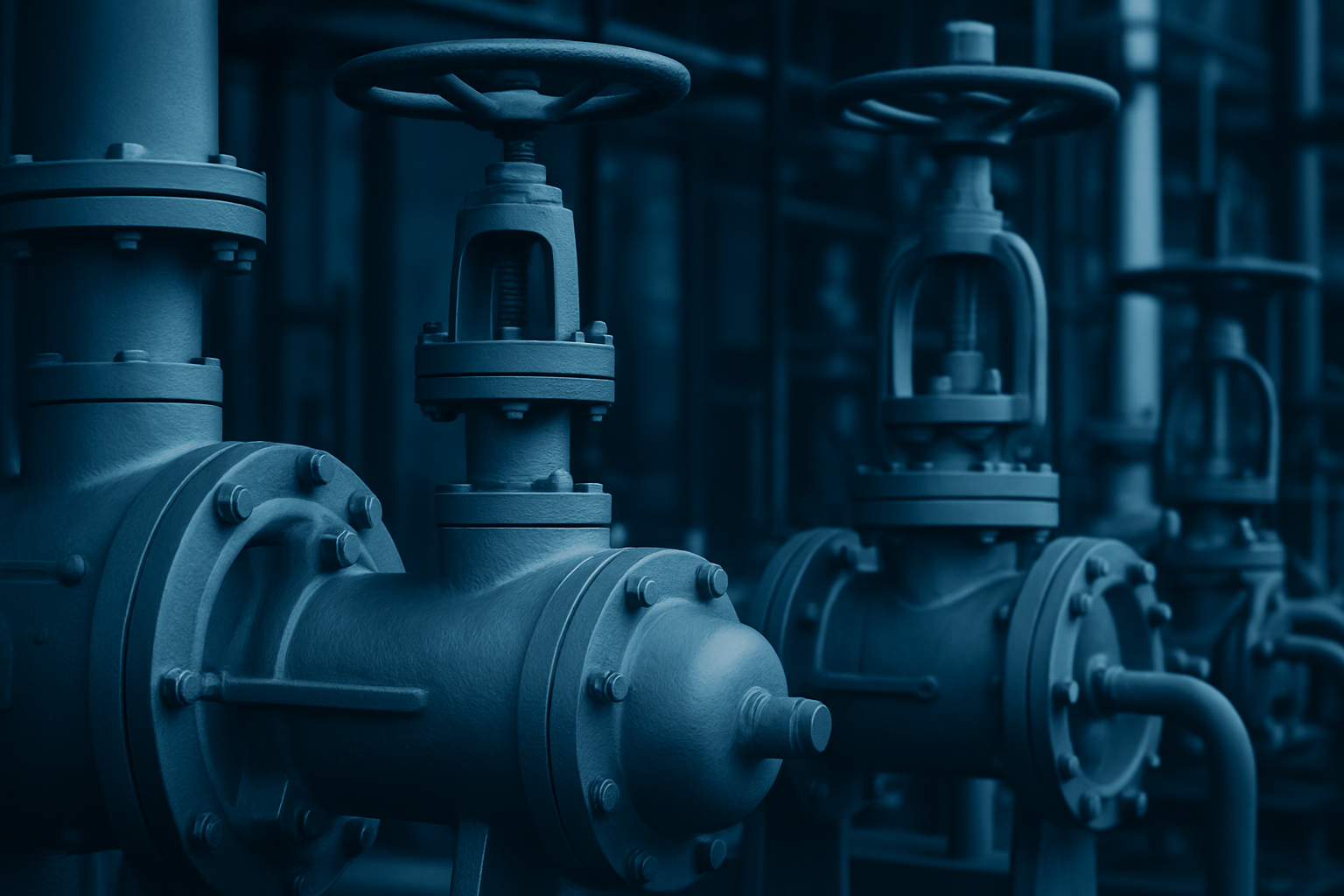 Industrial valve packages
